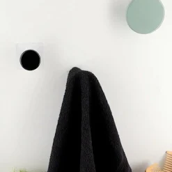 Patère adhésive (D8,5 cm) easy Chic Naturel