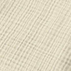 Peignoir de bain gaze de coton S/M Gaïa Beige pampa