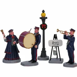 Personnages Lemax Fanfare de Noël