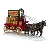 Personnages Lemax Livraison de bières en calèche