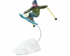 Personnages Lemax Saut à ski