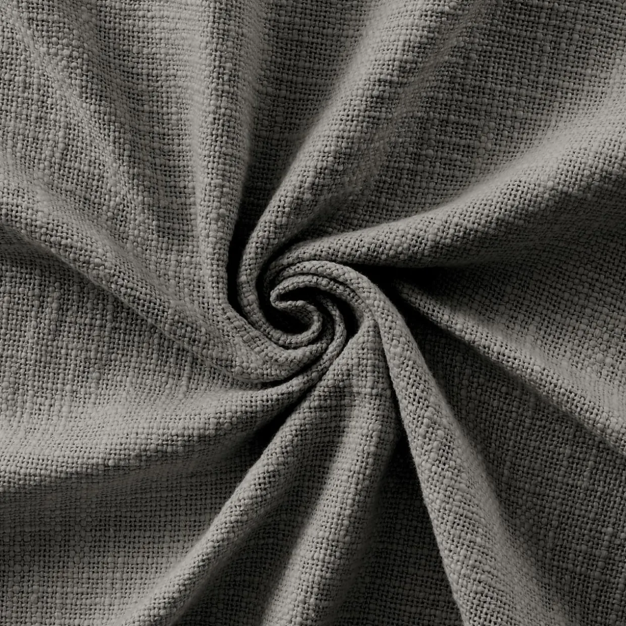 Plaid coton (180 x 220 cm) Sixtine Gris ardoise