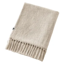 Plaid coton (180 x 220 cm) Sixtine Beige