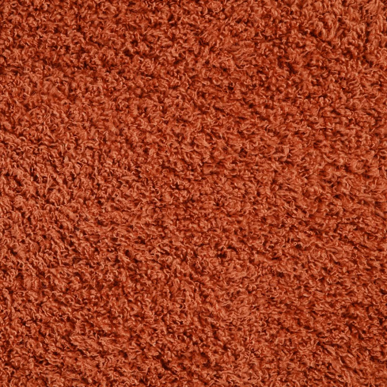 Plaid doux (180 x 220 cm) Montreal Terracotta
