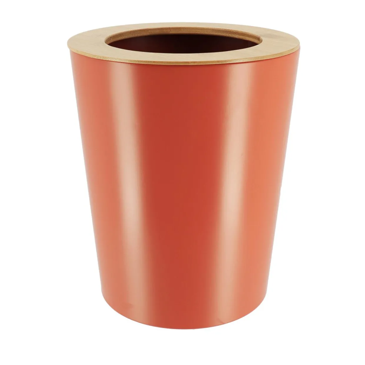 Poubelle salle de bain 5L Purebamboo Terracotta