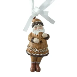 Père Noël à suspendre (H9 cm) Klaus en Pain dépices