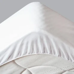 Protège-matelas (140 x 190 cm) Elise Blanc