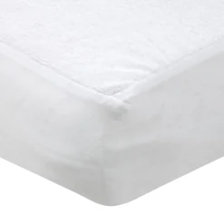 Protège-matelas alèse éponge imperméable (160 x 200 cm) Sonia Blanc