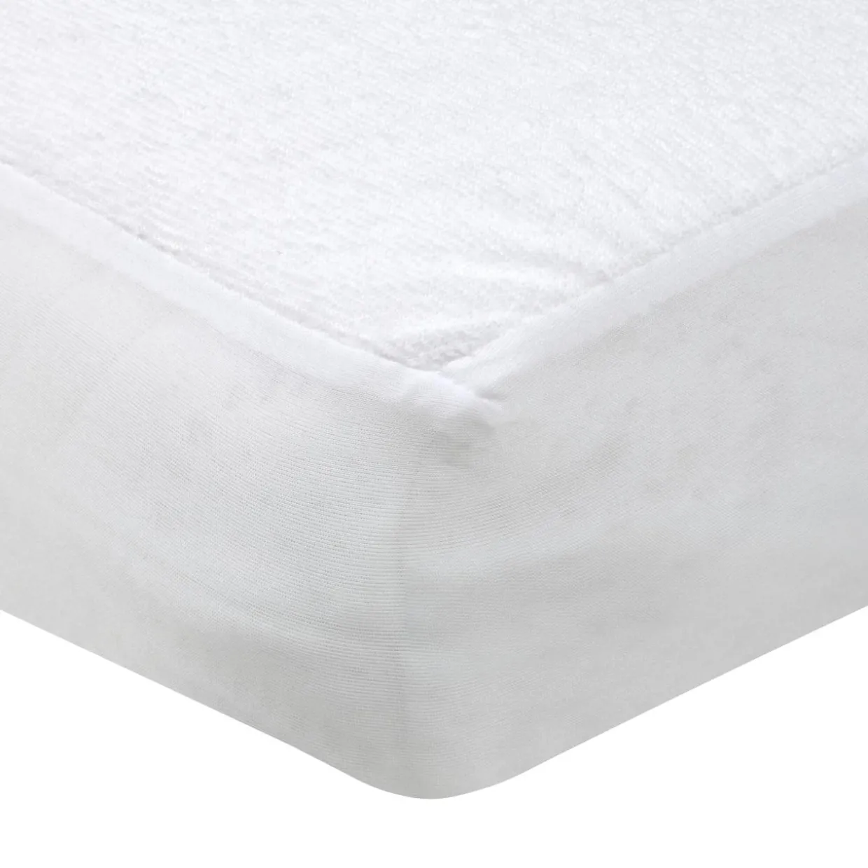 Protège-matelas alèse éponge imperméable (140 x 190/200 cm) Sonia Blanc
