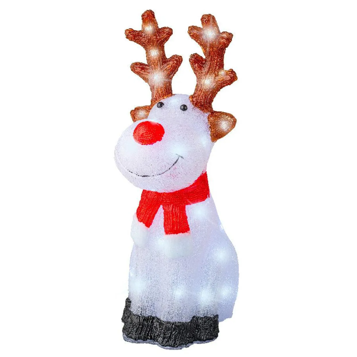 Renne lumineux 40 LED (H50 cm) Dasher Blanc froid