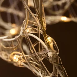 Renne lumineux souple 120 LED (H110 cm) Skoll Blanc chaud