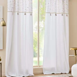 Rideau coton (140 x 240 cm) Duchesse Blanc