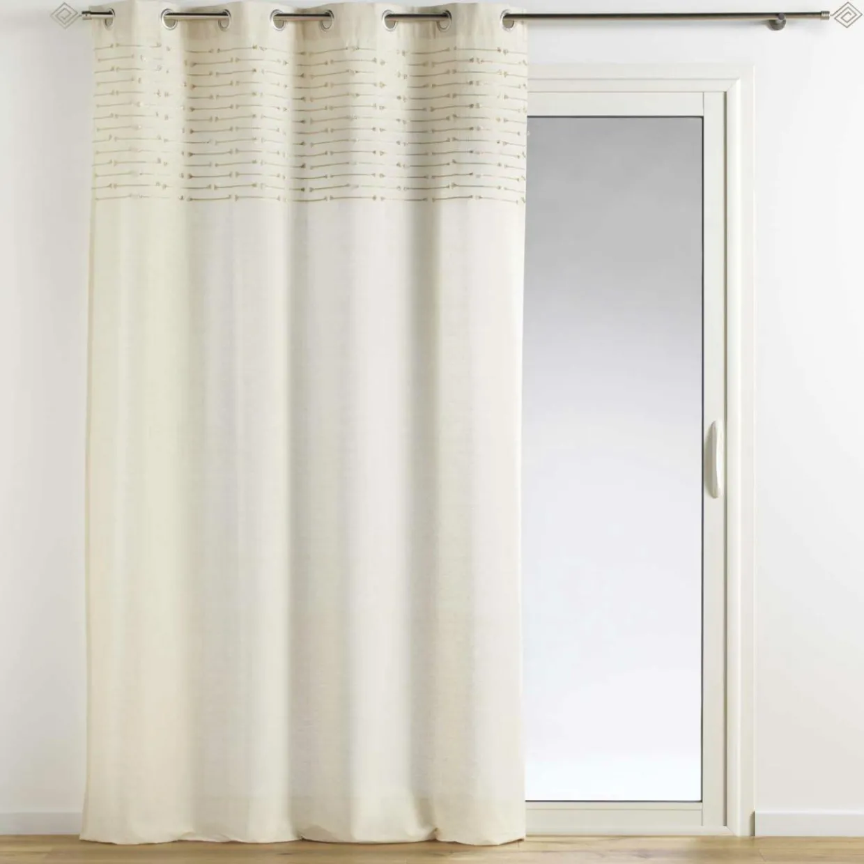 Rideau coton (140 x 240 cm) Golden Sunset Or