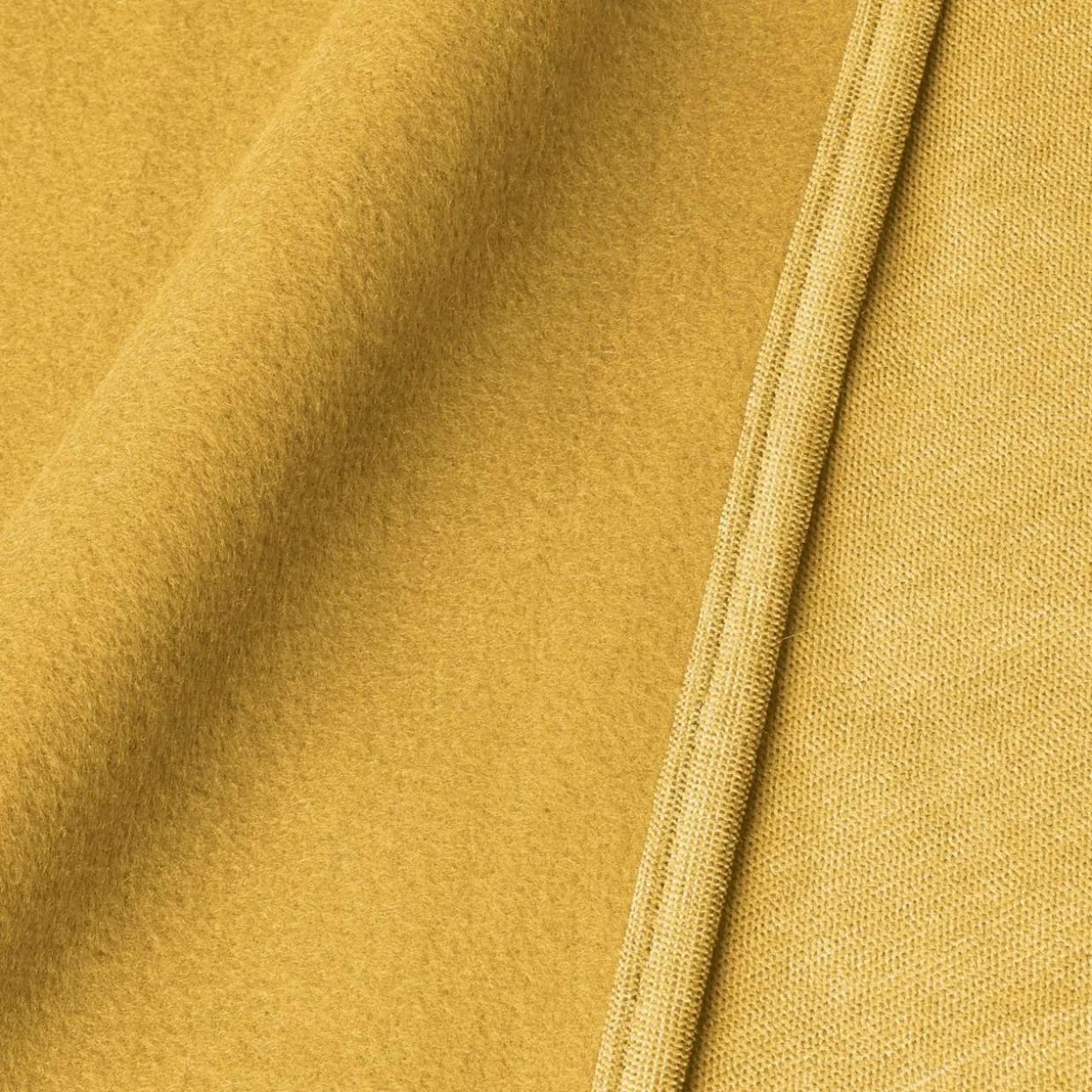 Rideau obscurcissant thermique galon fronceur (140 x 240 cm) Minuit Jaune ocre