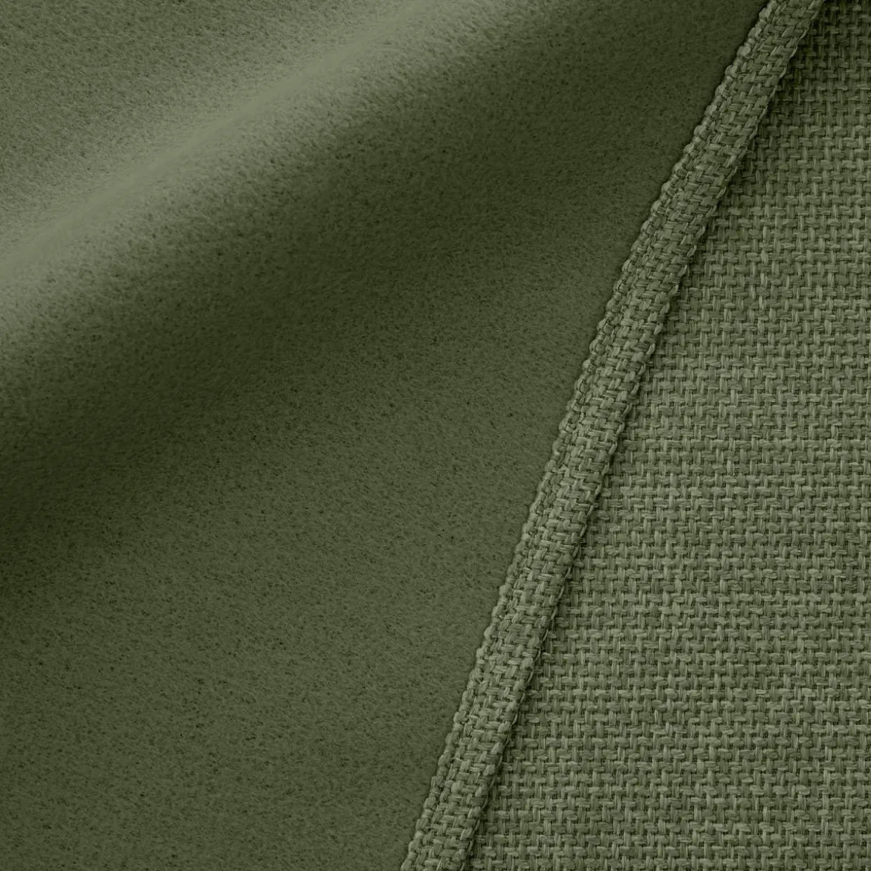 Rideau obscurcissant thermique (140 x 240 cm) Alba Vert kaki