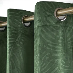 Rideau obscurcissant velours (140 x 280 cm) Fern Vert romarin
