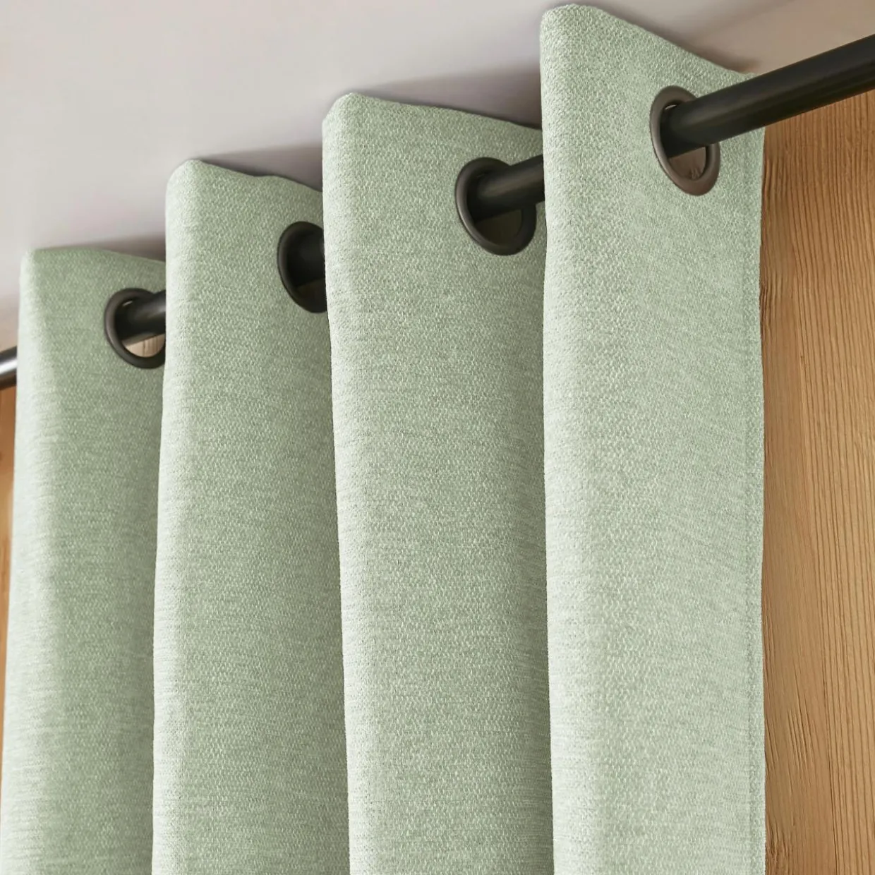 Rideau occultant isolant Total Blackout (140 x 180 cm) Magnus Vert eucalyptus