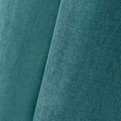 Rideau oeillets (140 x H260 cm) Béa Bleu canard