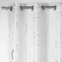 Rideau oeillets (140 x H260 cm) Bully Blanc