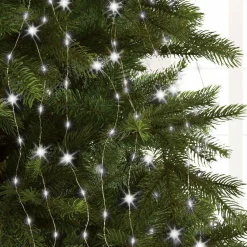 Rideau pour sapin H2,40 m 832 Micro LED Flashing light Blanc froid