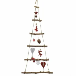 Sapin à suspendre en bois (H100 cm) Géant Naturel
