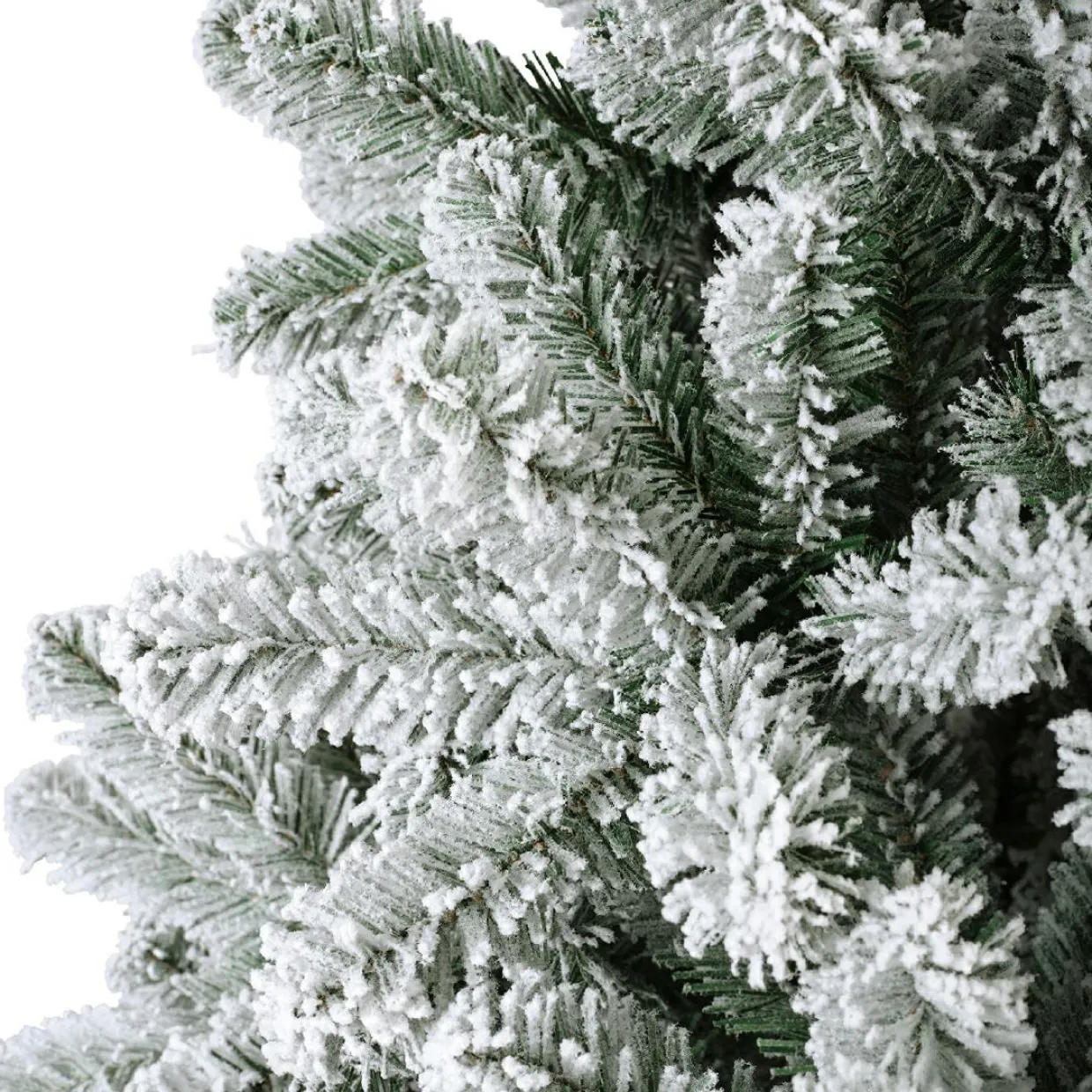 Sapin artificiel de Noël (H150 cm) King Vert enneigé