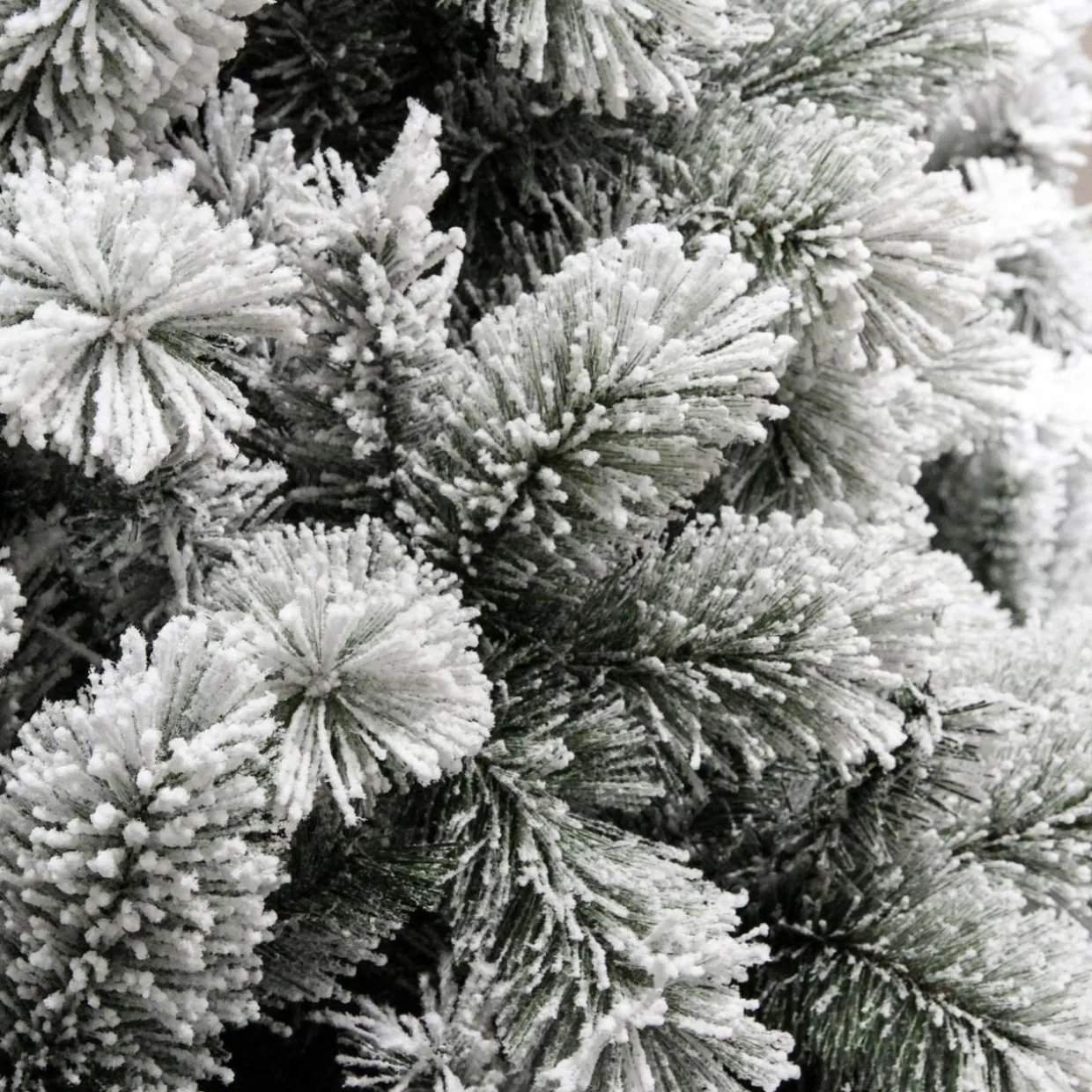 Sapin artificiel de Noël (H300 cm) Edmonton Vert enneigé