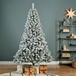 Sapin artificiel de Noël (H210 cm) King Vert enneigé