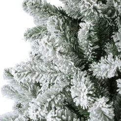 Sapin artificiel de Noël (H210 cm) King Vert enneigé