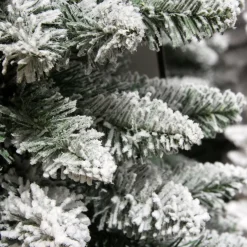 Sapin artificiel de Noël (H120 cm) Narrow Vert enneigé