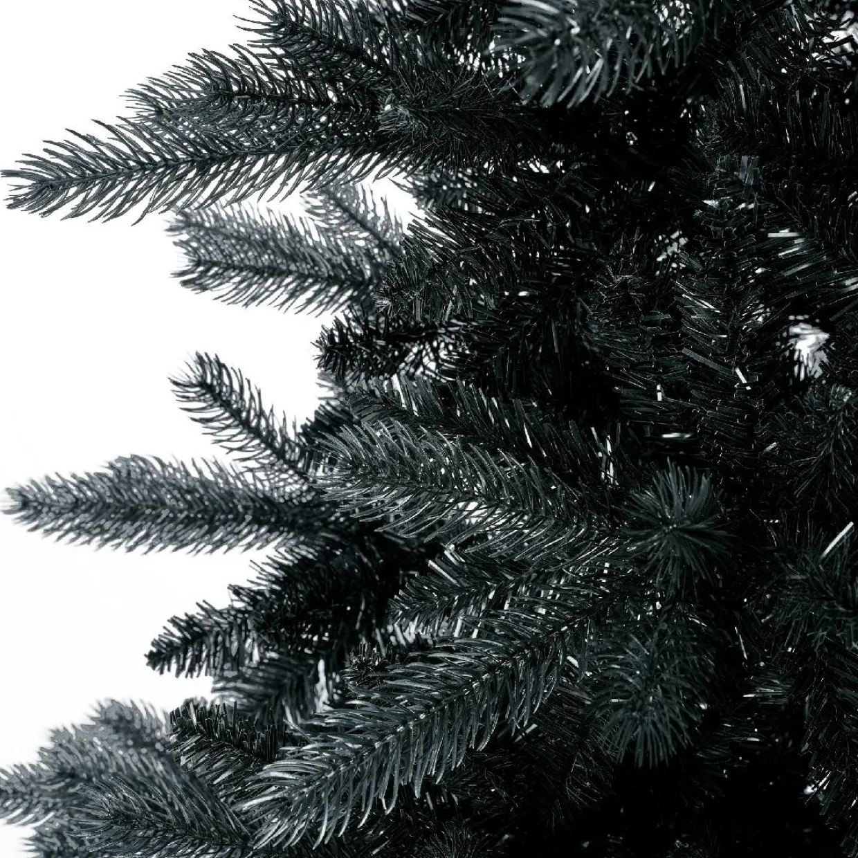 Sapin artificiel de Noël (H240 cm) Munich Noir