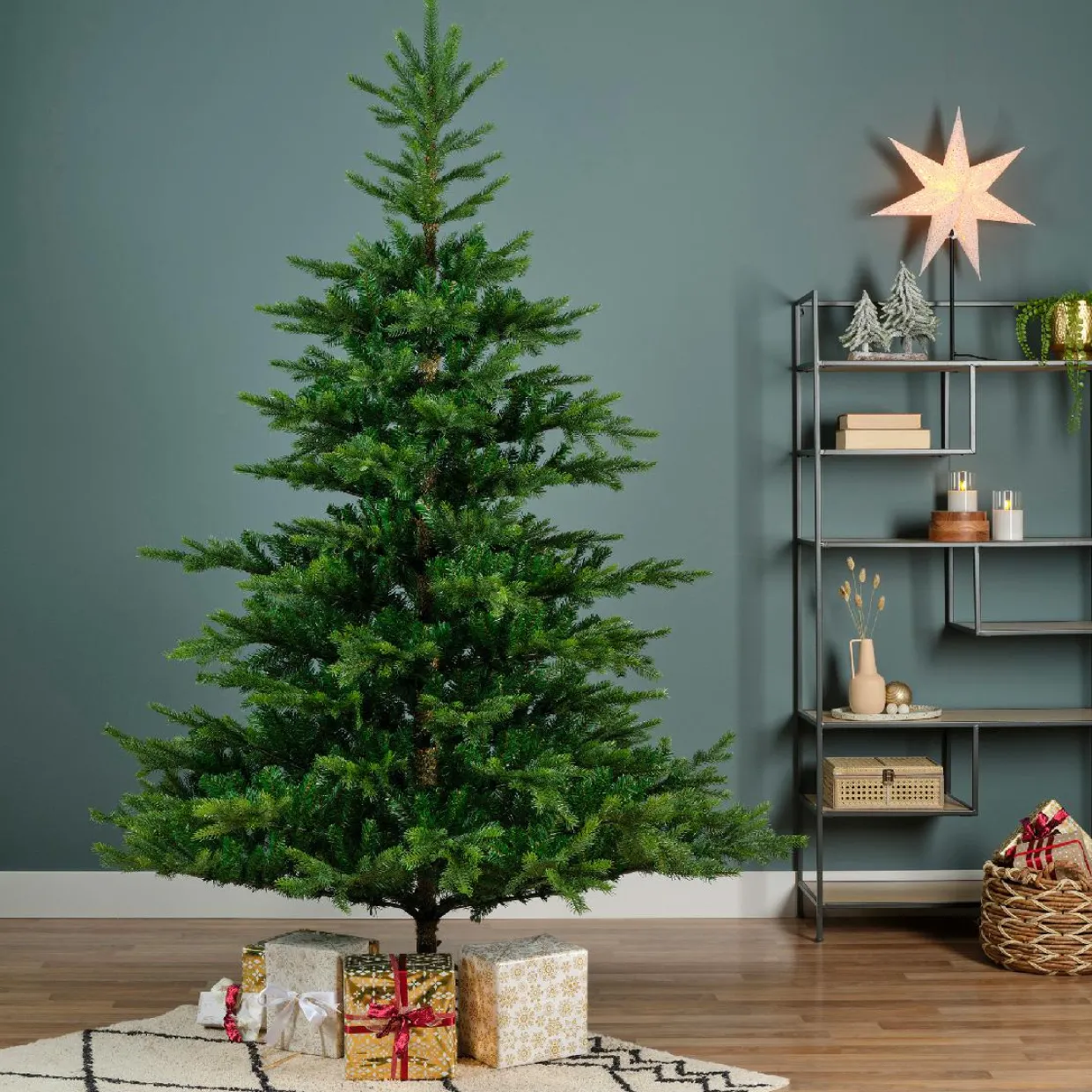 Sapin artificiel de Noël (H300 cm) Glorious Vert sapin