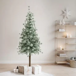 Sapin artificiel de Noël (H150 cm) Nordstar Vert enneigé