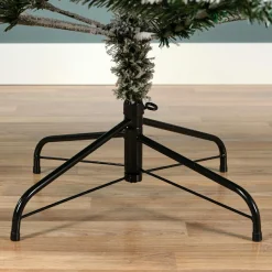 Sapin de Noël artificiel lumineux 640 LED (H300 cm) King Vert enneigé