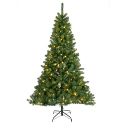 Sapin de Noël artificiel lumineux 640 LED (H300 cm) King Vert sapin