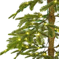 Sapin de Noël artificiel lumineux 250 LED (H240 cm) Sierra Vert sapin