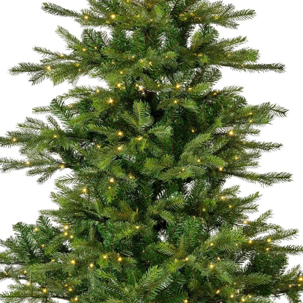 Sapin de Noël artificiel lumineux 800 LED (H270 cm) Glorious Vert sapin