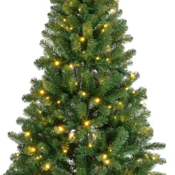 Sapin de Noël artificiel lumineux 320 LED (H210 cm) King Vert sapin