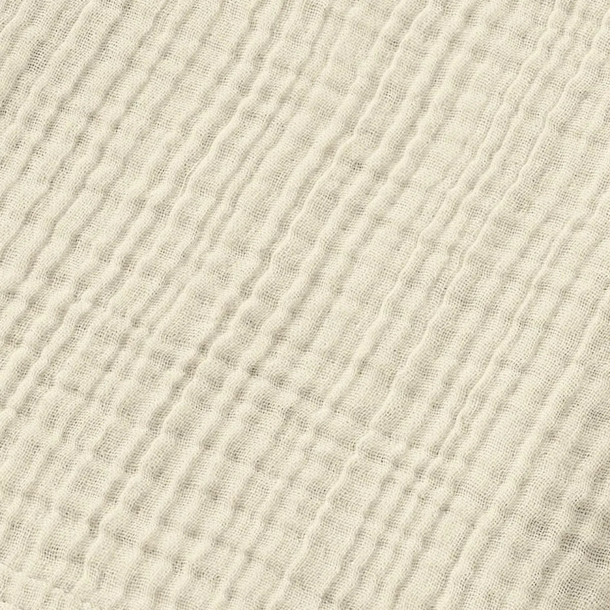 Serviette de bain gaze de coton (90 x 150 cm) Gaïa Beige pampa