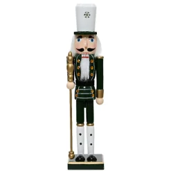 Soldat Casse-noisette en bois (H38 cm) Achille Vert sapin