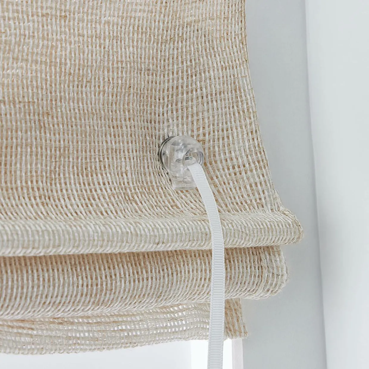 Store bateau passe tringle (90 x 180 cm) Luca Beige