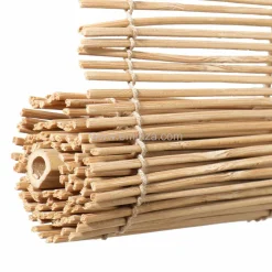 Store enrouleur à baguettes (90 x 180 cm) Bambou Naturel