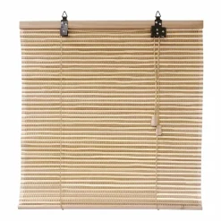 Store enrouleur à lattes (120 x 180 cm) Bambou Beige