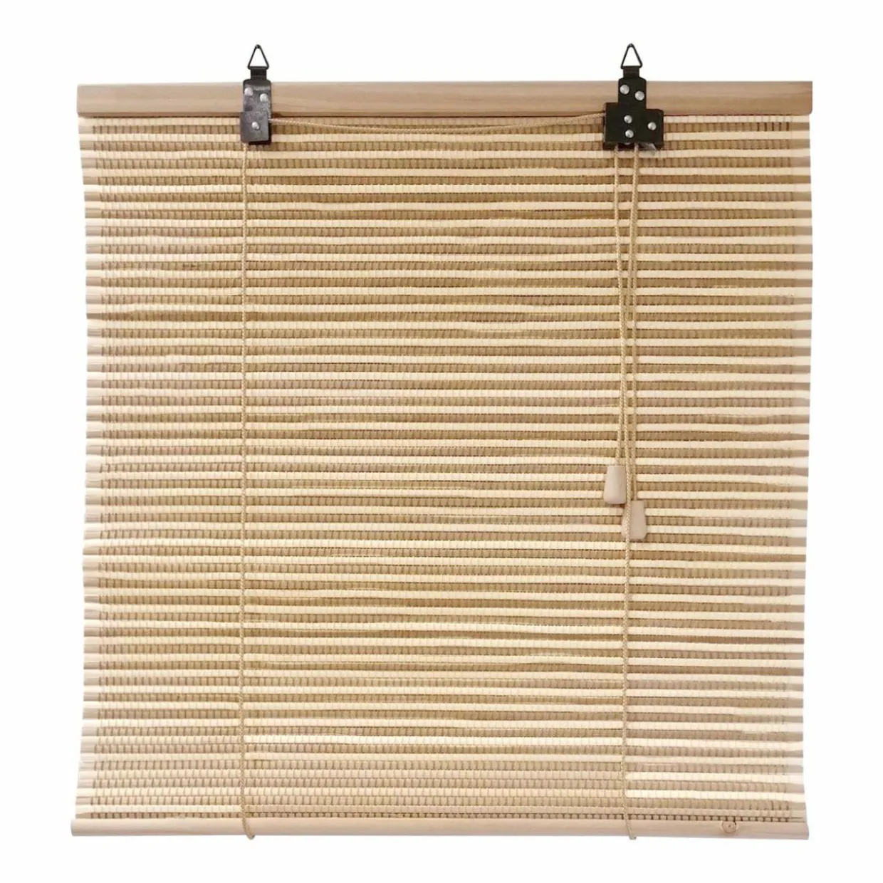 Store enrouleur à lattes (120 x 180 cm) Bambou Beige