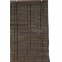 Store enrouleur à lattes (40 x 130 cm) Bambou Chocolat