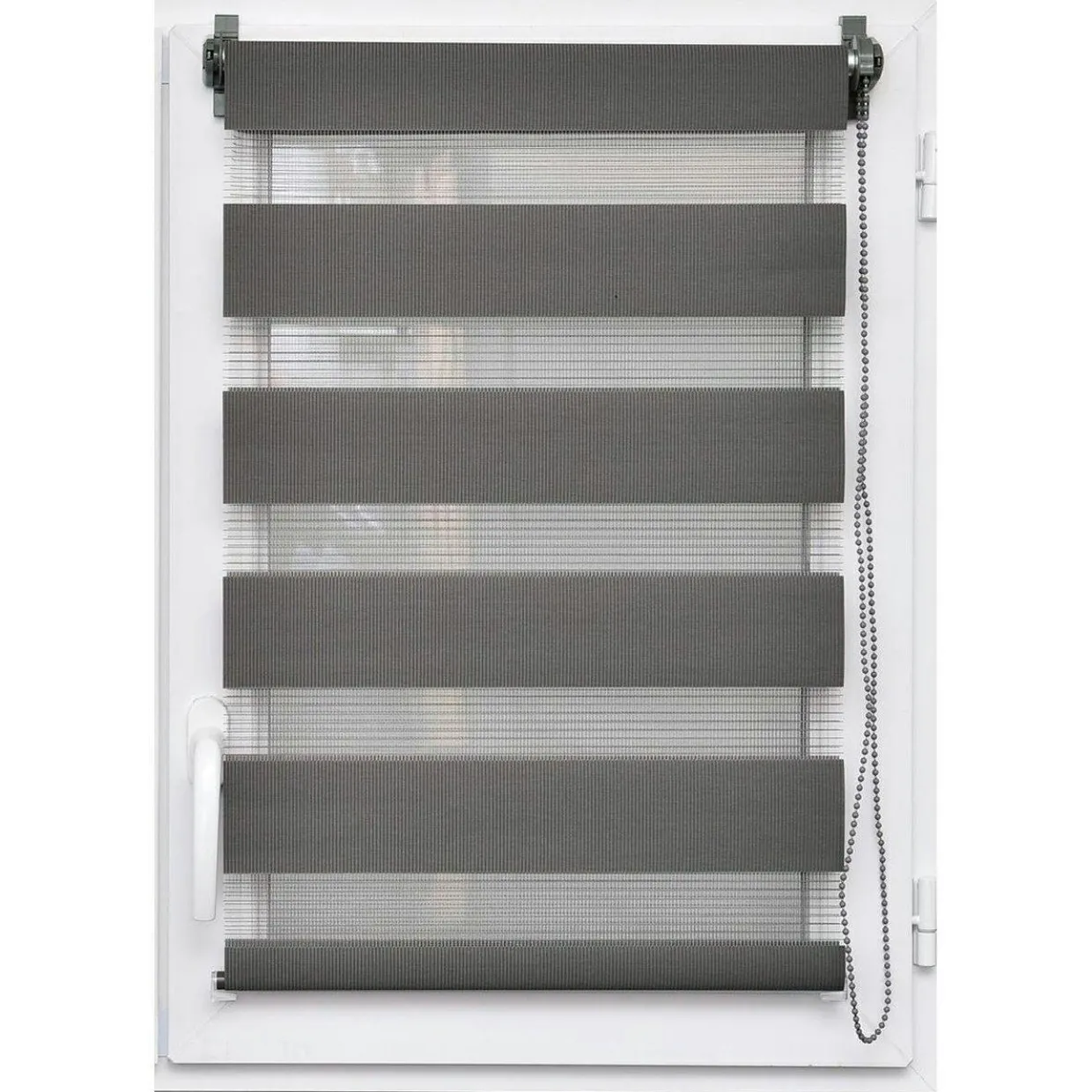 Store enrouleur Jour/Nuit (90 x 180 cm) Gris Anthracite