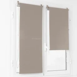Store enrouleur occultant Uni (45 x 180 cm) Beige