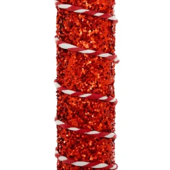 Sucre d'orge Géant à suspendre (H34 cm) Confiserie Rouge