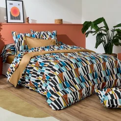 Taie de traversin coton (200 cm) Pietro Multicolore