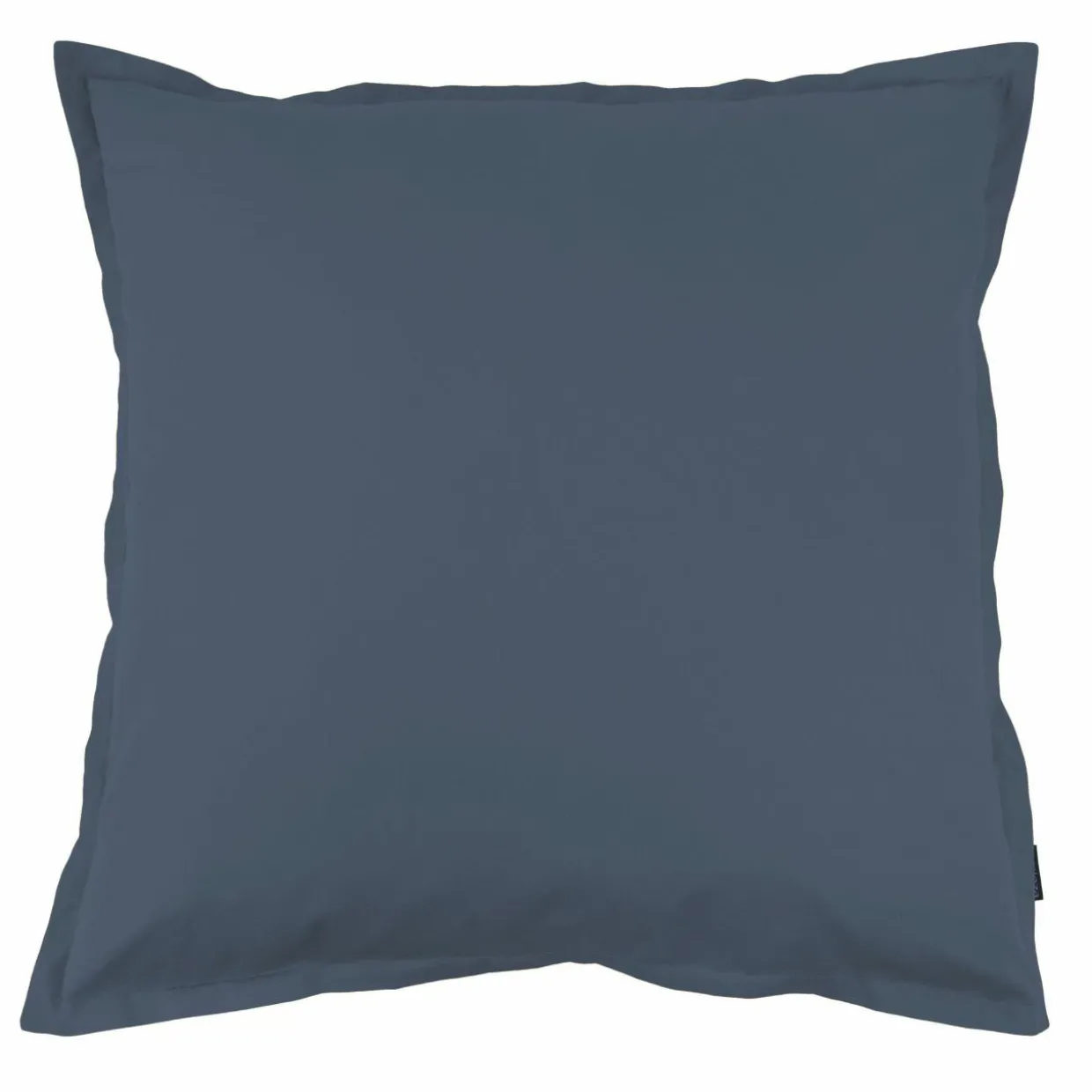 Taie d'oreiller carrée percale de coton (80 x 80 cm) Cali Bleu marine